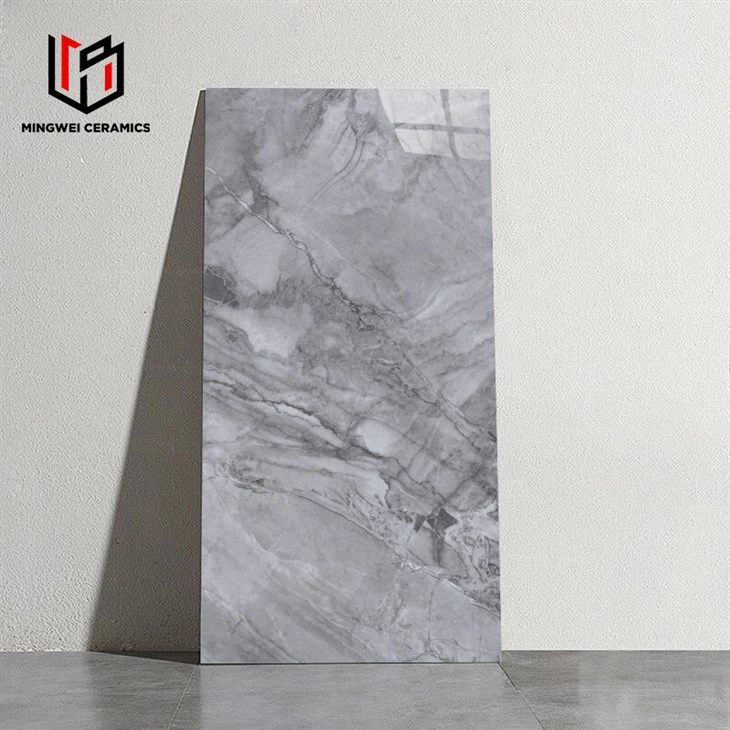 Madum taċ-ċeramika illustrat bil-kulur griż