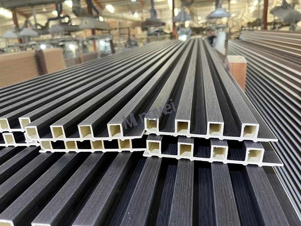 Grey WPC Wall Panel factory